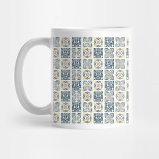 Portuguese blue tile pattern Mug